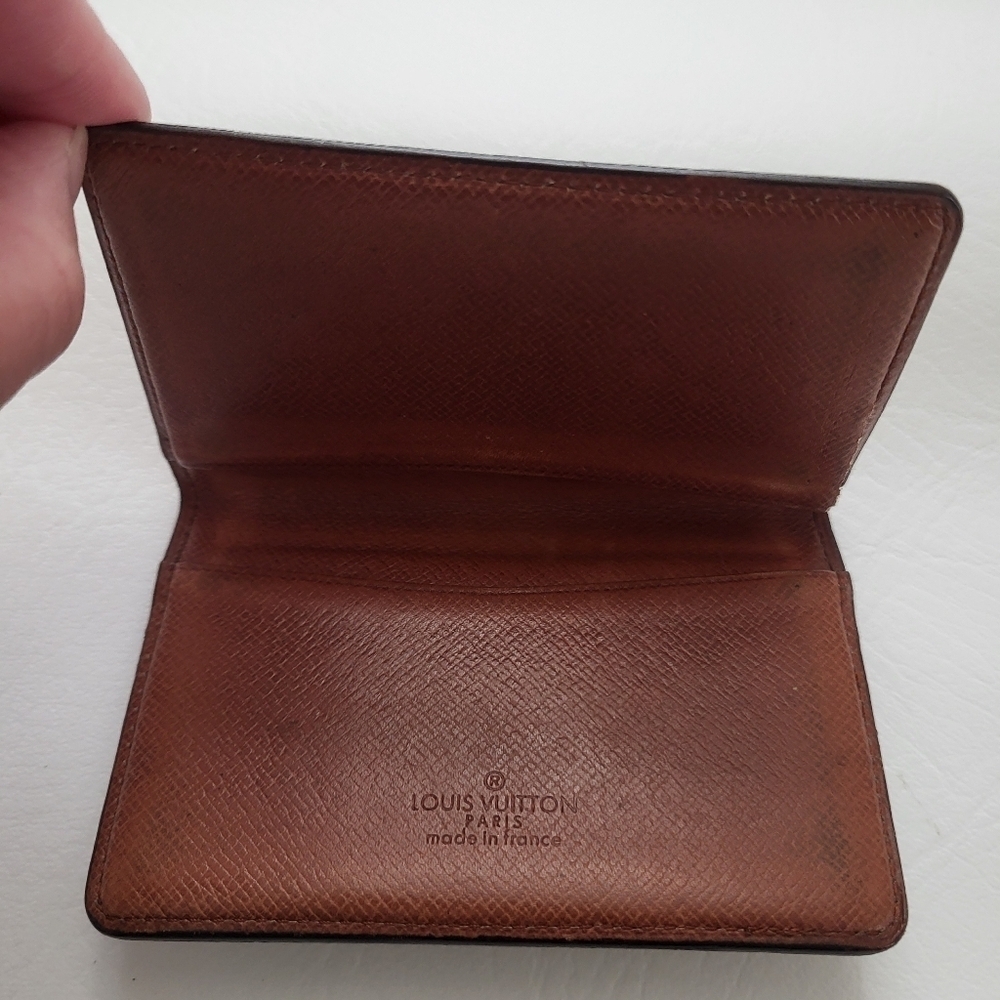 Louis Vuitton monogram brown card case wallet - Picture 4 of 7
